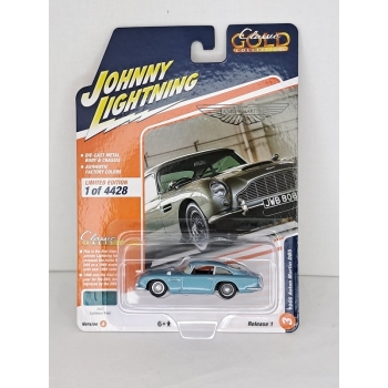 Johnny Lightning 1:64 Aston Martin DB5 1966 caribbean pearl